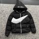 Мужская зимняя куртка Nike цвет Черный размер S, J06 Men-J06 фото 1