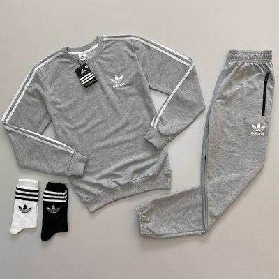 Спортивний костюм Adidas модель унісекс колір Сірий розмір XS, SS0014 Men-SS0014 фото