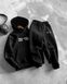 Мужской спортивный костюм (Худи + Брюки) цвет Чорний размер S Men-SS4-Black-S фото